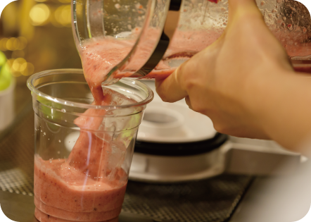 ジュースバー ふるりら