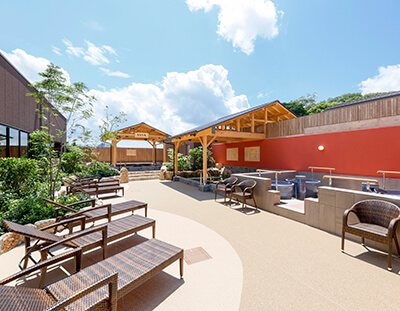 露天風呂ゾーン